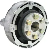 VETUS Uniflex 16 Shaft Transmission Flexible Connection Zilver 35 mm