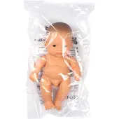 Miniland Babypop - Aziatische Jongen 21Cm - Met Vanillegeur - Waterdicht - 10 Maanden