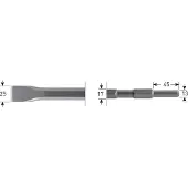 Rotec 6-kant Plattebeitel 25x450mm 6-kant ø17,0 / ø13x45 - 2155011