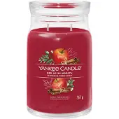 Yankee candle - Red Apple Wreath Large Jar Geurkaars - 90 branduren - twee lonten