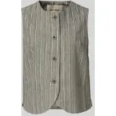 Mos Mosh Gilet met doorknoopsluiting, model 'Eriin Thelma'