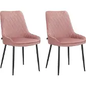 Notio Living Maya-Eetkamerstoel - 2 Pack - Rose