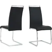 Möbilia stoel set van 2 42x101 cm
