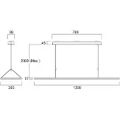 Sylvania Hanglamp Areum, wit / opaal, Werkkamer / Kantoor, metaal