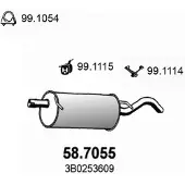 ASSO 58.7055 Einddemper