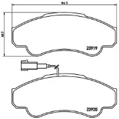 MAGNETI MARELLI 363700423092 Remblokken