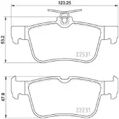 MAGNETI MARELLI 363700424175 Remblokken