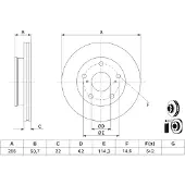 Bosch 0 986 479 J02 Remschijf