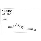 ASSO 12.9155 Voorpijp