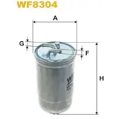 WIX FILTERS WF8304 Brandstoffilter