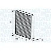 MAGNETI MARELLI 350203061110 Interieurfilter