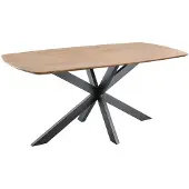 Profijt Meubel Eettafel Nocona mangohout 160x90 cm Deens ovaal