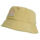 Me & My Monkey buckethat van badstof geel Hoed Jongens Katoen Logo - maat m