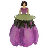 MEA Anemonen meisje kaarsenhouder 11,5x13x16cm