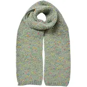 Clayre & Eef Wintersjaal Dames 14x146 cm Groen Synthetisch