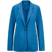 Goldner Blazers cyaan blauw