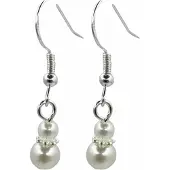 Charme Bijoux Oorbellen-Nila-Synthetische-Parel-Zilver -