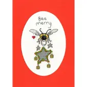 Bothy Threads Kerstkaart borduren telwerk