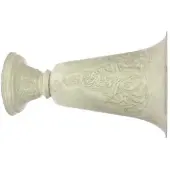 MEA Vaas groot ornament creme 21cm