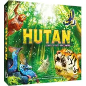 USAopoly Hutan-bordspel Strategisch tegelplaatsingsspel voor gezinnen en volwassenen Strategiespel met eco-thema Bomen laten groeien Trek wilde dieren aan