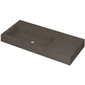 Ink Wastafel Momento 1000x450x90 mm Quartz beton 3421435
