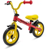 Baby Mix Traveller loopfiets 12 inch rood - Kinderloopfiets