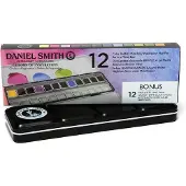 Daniel Smith - Watercolour Half Pan Box "Colours of Inspiration" with 12 Pans