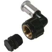 Henco schroefbocht 6pk pers/bidr 20x1/2