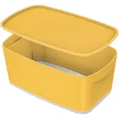 Leitz Mybox Cozy Small With Lid Storage Box Geel