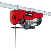 Einhell Elektrische Kabeltakel TC-EH 500 - 800 W - 250 kg op 11,5 m - 500 kg op 5,7 m (met katrol) - Noodstop - Automatische rem - Incl. katrol