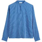 Marc O'Polo Blouse royal blue/koningsblauw / wit