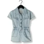 Koko Noko light blue denim Playsuit Blauw Effen - maat 110