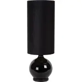 Lucide ESTERAD - Vloerlamp - Ø 34 cm - 1xE27 - Zwart