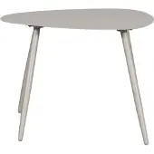Woood Bijzettafel Aivy Wit 68 X 51 X 50 Cm