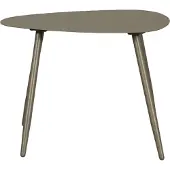 Woood Bijzettafel Aivy Taupe 68 X 51 X 50 Cm