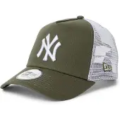 New Era Pet 'League Essenl Neyyan' olijfgroen / wit