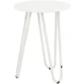 4 Seasons Outdoor Cool bijzettafel Ø42x45 cm - wit