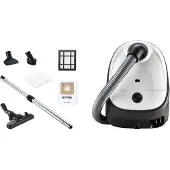Nilfisk 128350581, 750 W, Stofzak, 3 liter, 77 dB, Wit