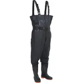 vidaXL Waadpak met laarzen en riem maat 43 zwart