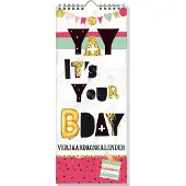 Interstat Its your birthday verjaardagskalender