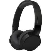 Philips TAH3209BK Lightweight On Ear draadloze Bluetooth Headphones met Passive Noise Isolation - 25 uur afspeeltijd, natuurlijk geluid, heldere gesprekken, dynamische bass, 2 uur USB-laden - Zwart