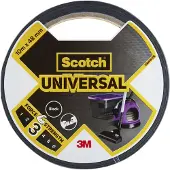 Scotch ducttape Universal, ft 48 mm x 10 m, zwart