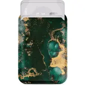 Mobilize MIO Card Holder MagSafe Wallet Groen Marble