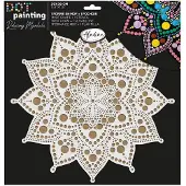 Aladine schilderen mandala dot painting set 30 cm creatief speelgoed.
