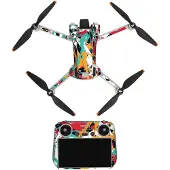 Sunnylife Stickerset - Graffiti - Mini 3 Pro en RC Controller