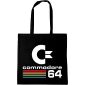 Logoshirt Baumwolltasche Commodore 64 Logo