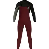 Brunotti - Radiance Wetsuit Heren - Fullsuit 5/3mm - Rood - XL
