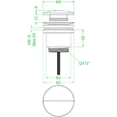 Ivy Aia Toebehoren Design plug stop&go Chroom