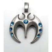 BICO Vleermuis hanger met Swarovski kristallen (CR10)