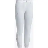 Cavalleria Toscana Dressuur Rijbroek Full Grip Unisex Kinderen Basis S Wit
